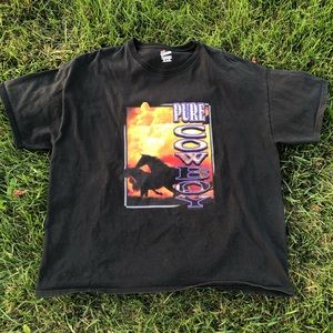 Pure cowboy tee